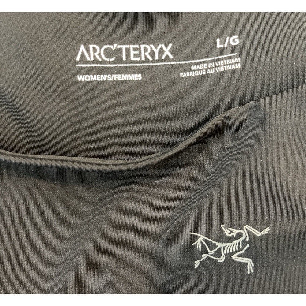 Arc'teryx Oriel Leggings Womens BLACK Large Workout Activewear - Picture 3 of 9